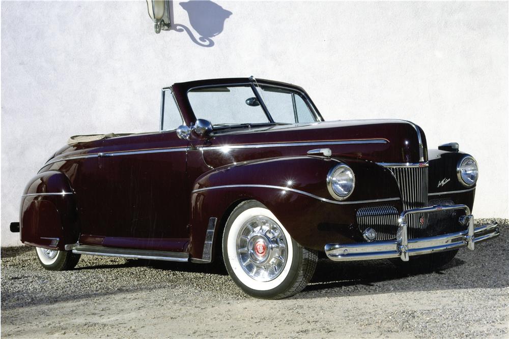 1941 FORD SUPER DELUXE CUSTOM CONVERTIBLE