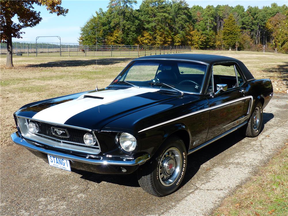 1968 FORD MUSTANG COBRA JET COUPE