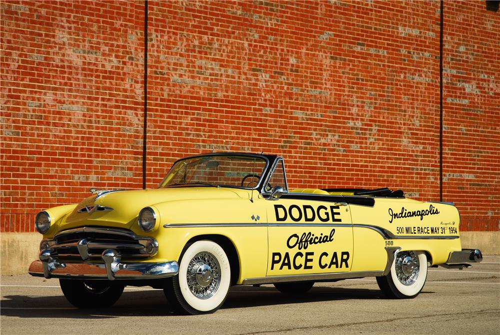 1954 DODGE ROYAL INDIANAPOLIS 500 PACE CAR CONVERTIBLE