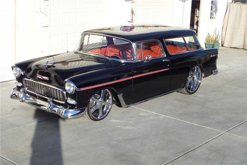 1955 CHEVROLET NOMAD CUSTOM 2 DOOR WAGON