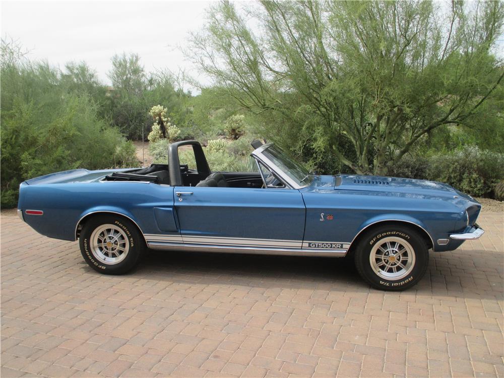 1968 SHELBY GT500 KR CONVERTIBLE
