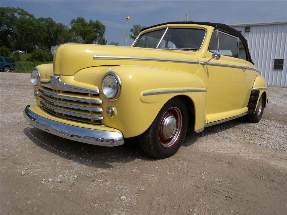 1947 FORD DELUXE CUSTOM CONVERTIBLE