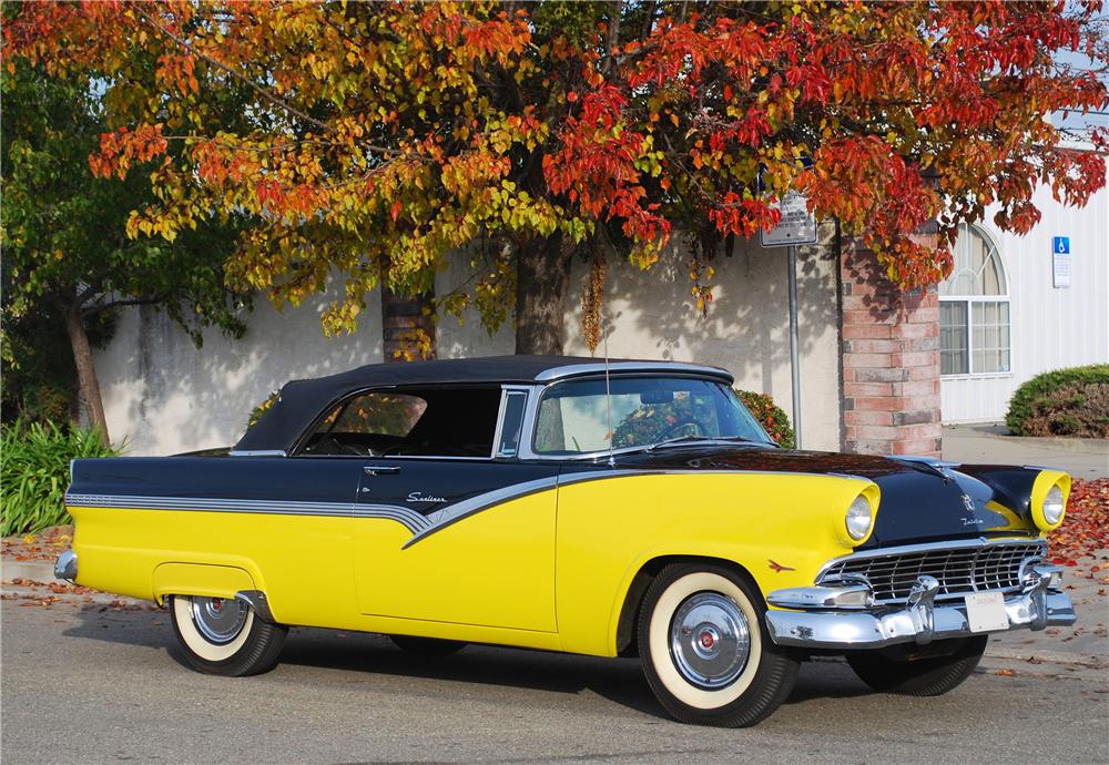 1956 FORD SUNLINER CONVERTIBLE