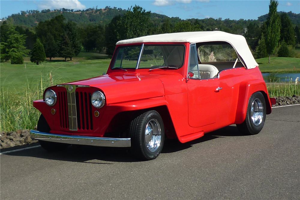 1949 WILLYS JEEPSTER CUSTOM CONVERTIBLE