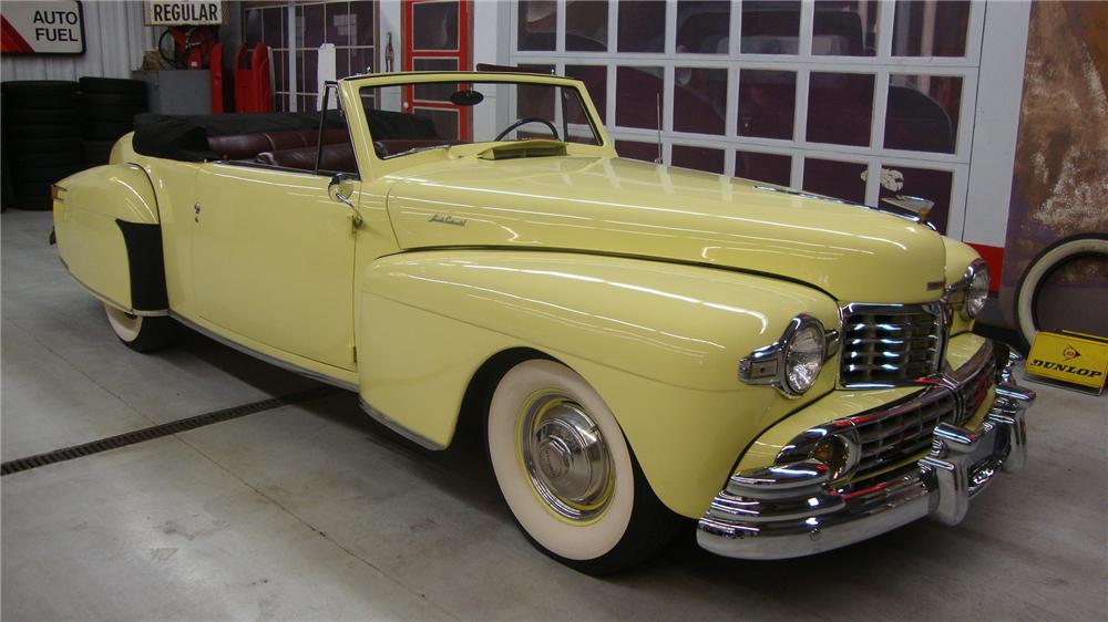 1946 LINCOLN CONTINENTAL CONVERTIBLE