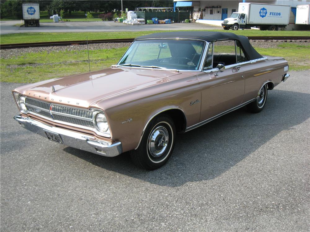 1965 PLYMOUTH SATELLITE CONVERTIBLE