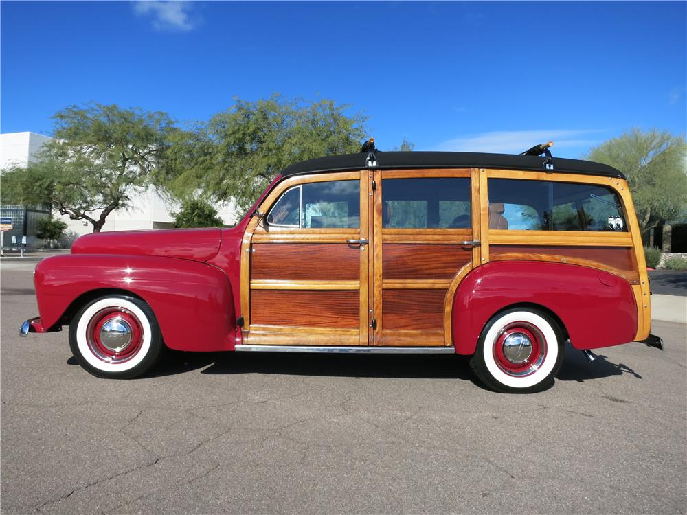 1947 Ford Super Deluxe Custom Woody Wagon