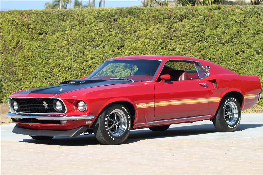 1969 FORD MUSTANG MACH 1 428 CJ 2 DOOR COUPE