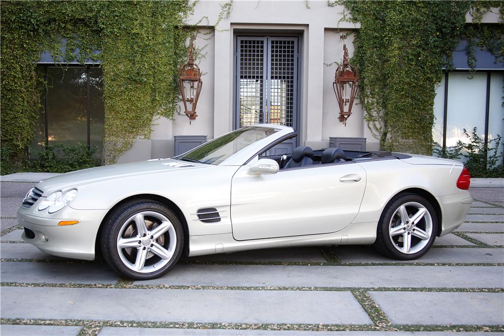 2003 MERCEDES-BENZ SL500 DESIGNO LAUNCH EDITION ROADSTER