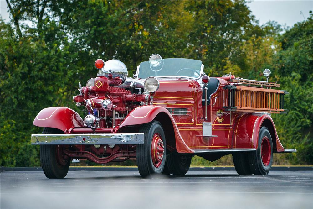 1936 AHRENS FOX BT FIRE ENGINE TRUCK