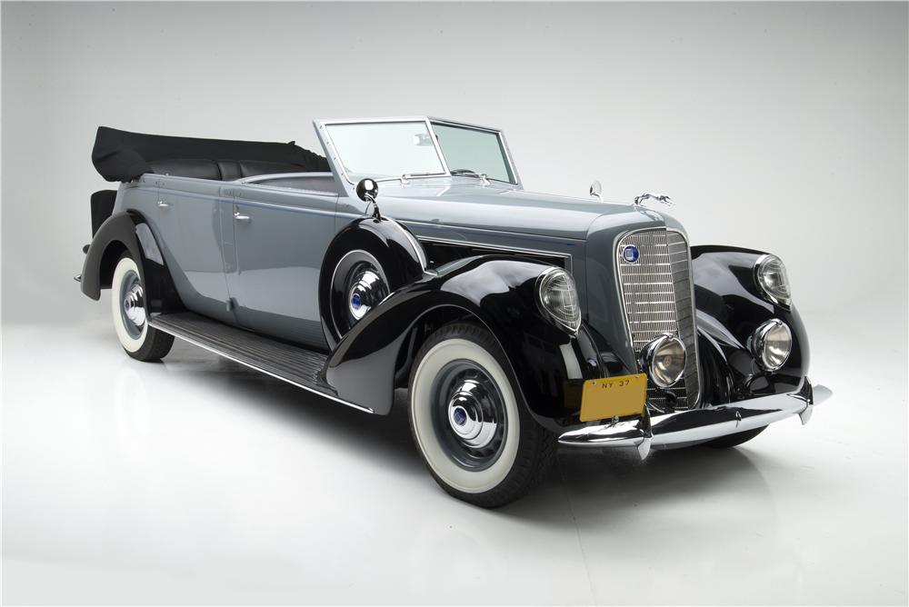 1937 LINCOLN K WILLOUGHBY 7 PASSENGER TOURING
