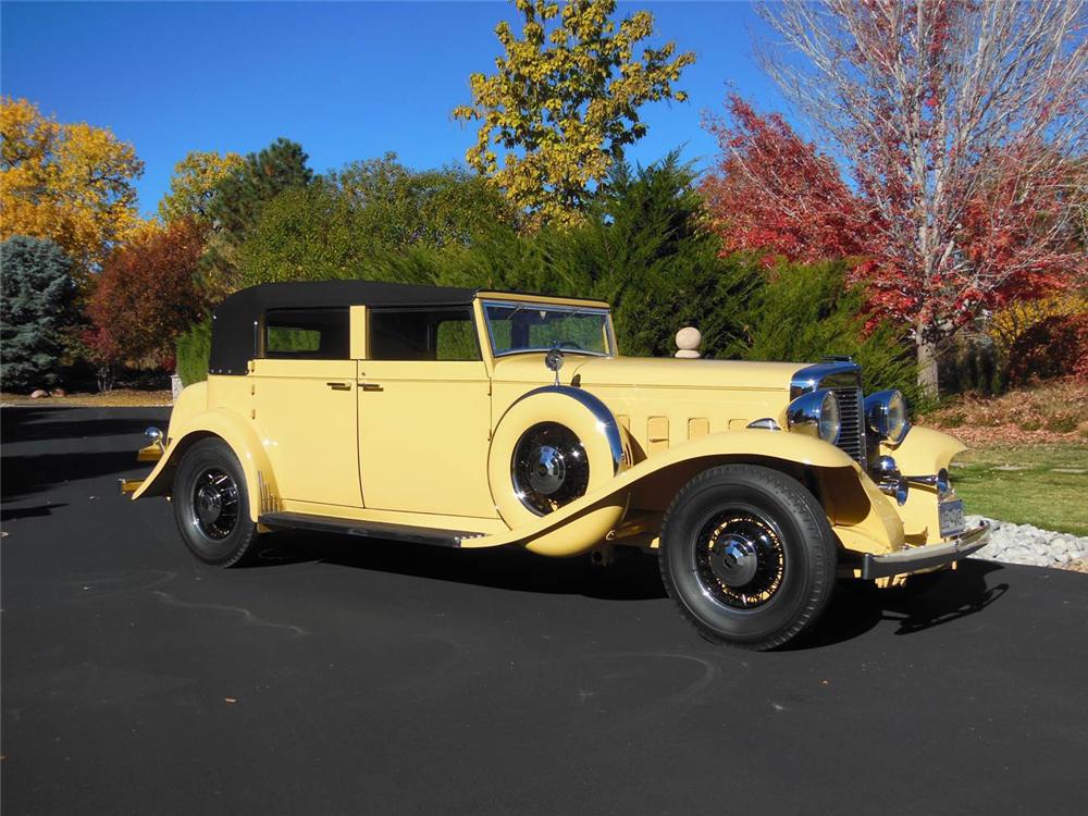 1933 MARMON SIXTEEN CONVERTIBLE SEDAN