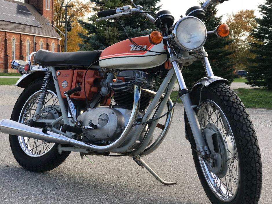 No Reserve: 1971 BSA 650 Lightning A65 Project