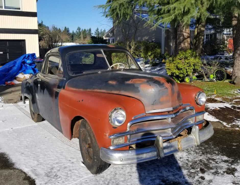 No Reserve: 1950 Plymouth Business Coupe Project