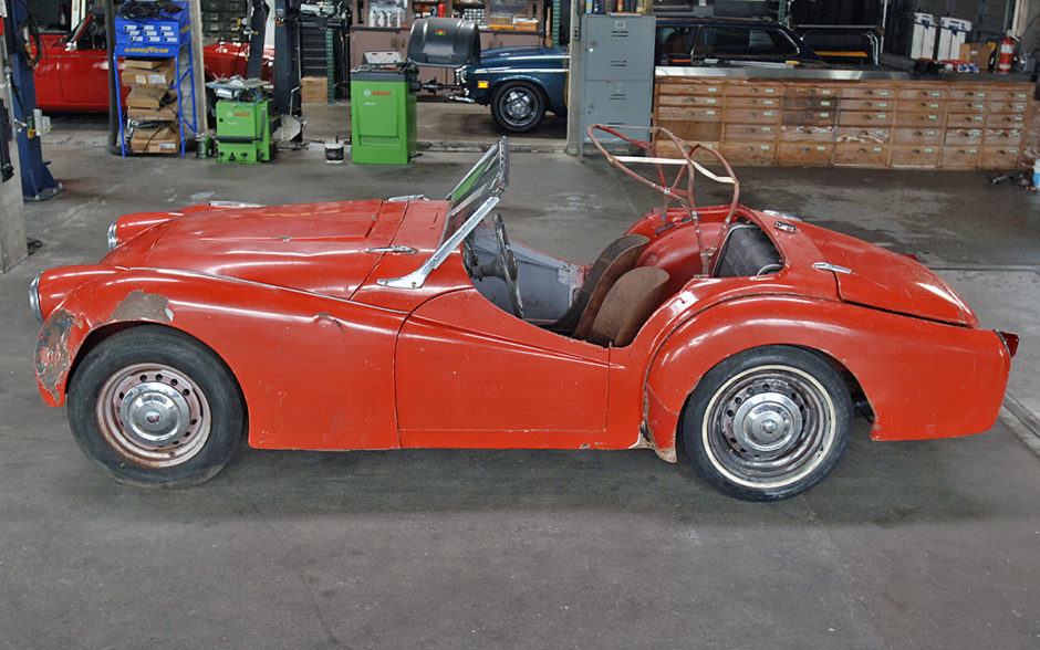 No Reserve: 1955 Triumph TR2 Project