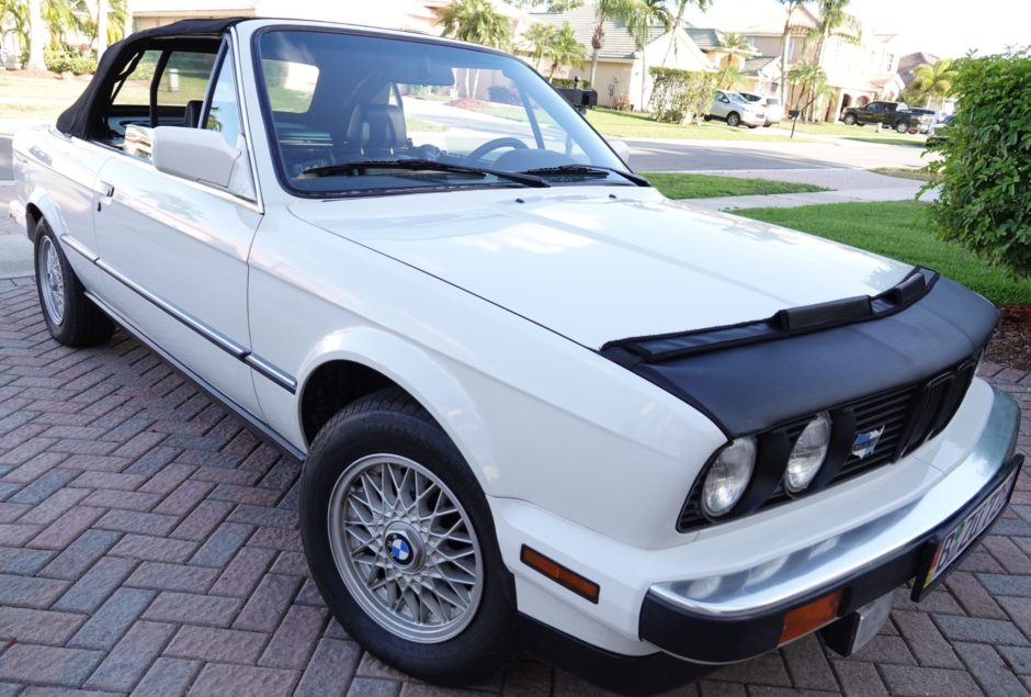 31K-Mile 1990 BMW 325i Convertible 5-Speed