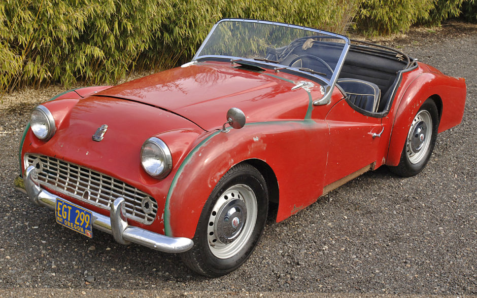 No Reserve: 1958 Triumph TR3A Restoration Project
