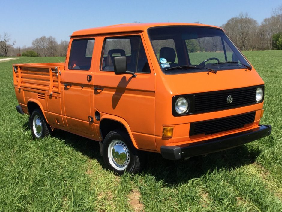 No Reserve: 1985 Volkswagen T3 Doka Diesel 4-Speed