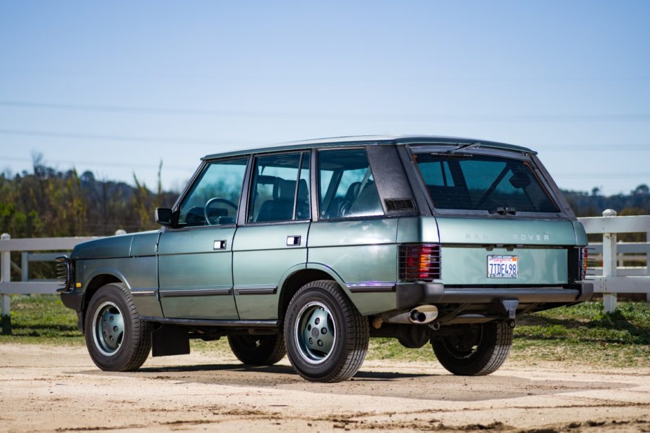 No Reserve: 1988 Range Rover Classic 40th Anniversary Edition