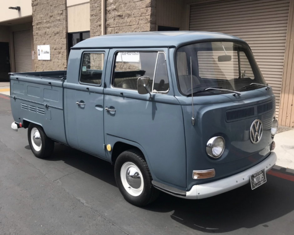 1900cc-Powered 1968 Volkswagen Double-Cab Transporter