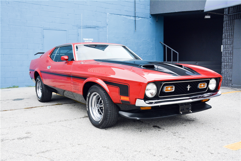 1972 FORD MUSTANG MACH 1 FASTBACK