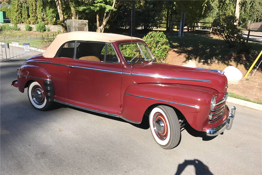 1947 FORD SUPER DELUXE CONVERTIBLE