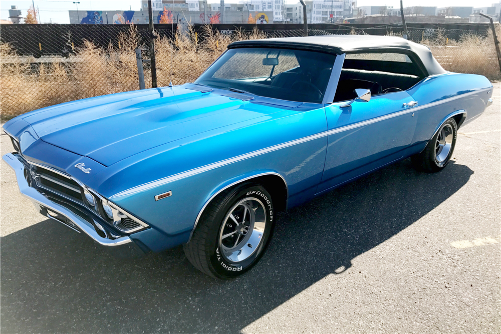 1969 CHEVROLET CHEVELLE SS 396 CONVERTIBLE RE-CREATION
