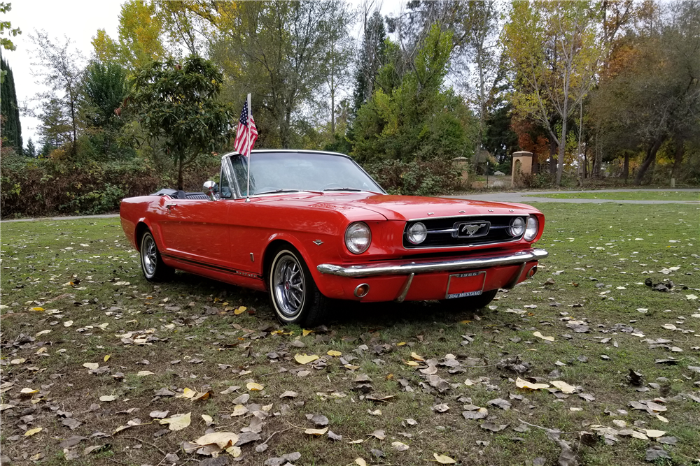 1966 FORD MUSTANG CONVERTIBLE
