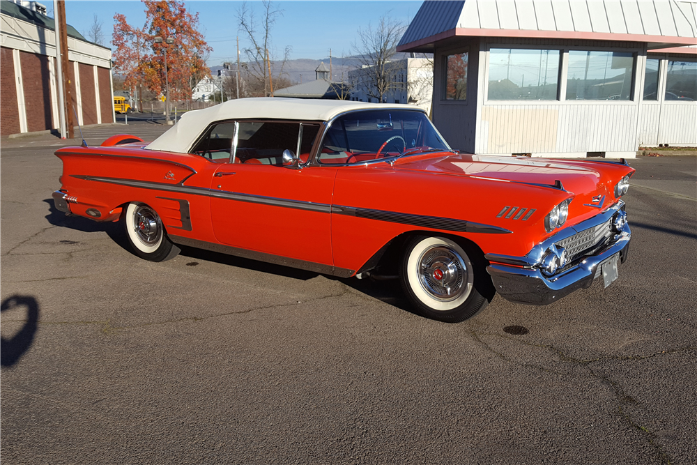 1958 CHEVROLET IMPALA TRI-POWER CONVERTIBLE