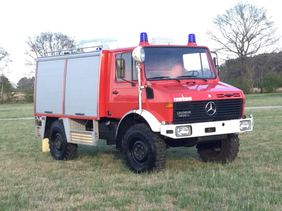 1983 Mercedes-Benz Unimog 1300 Fire Truck