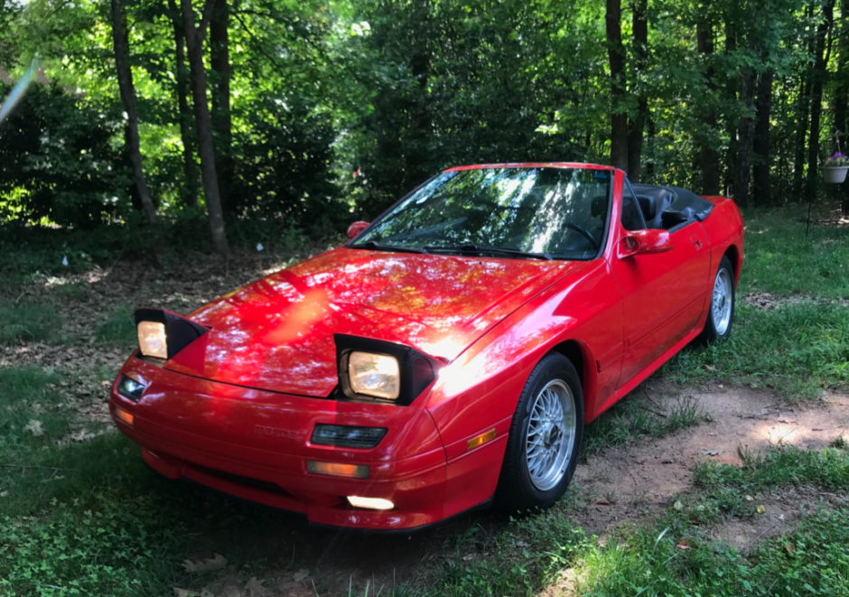 No Reserve: 40k-Mile 1990 Mazda RX-7 Convertible 5-Speed