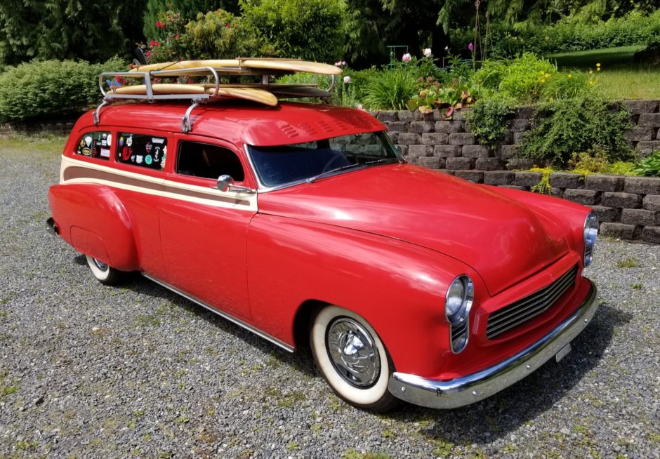 Custom 1951 Chevrolet Tin Woody Wagon