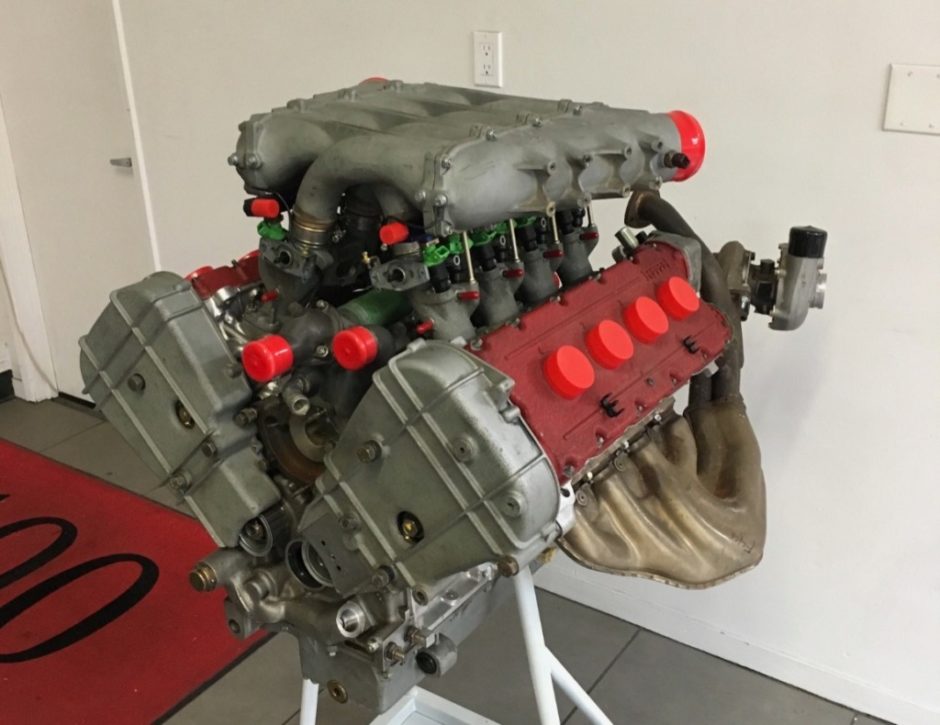 1992 Ferrari F40 Twin-Turbocharged V8 Engine