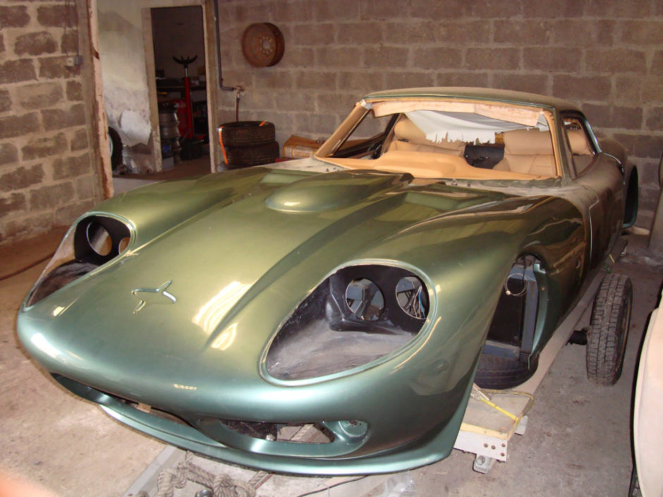 No Reserve: 1990 Marcos Mantula V8 IRS Coupe Project