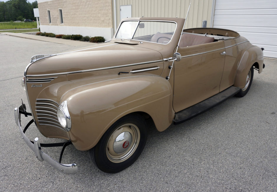 1940 Plymouth P10 Convertible Project