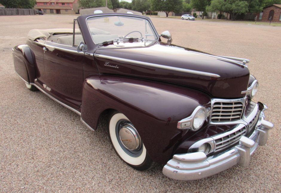 1947 Lincoln Convertible Coupe