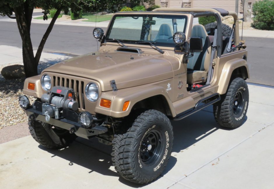 No Reserve: 1999 Jeep Wrangler