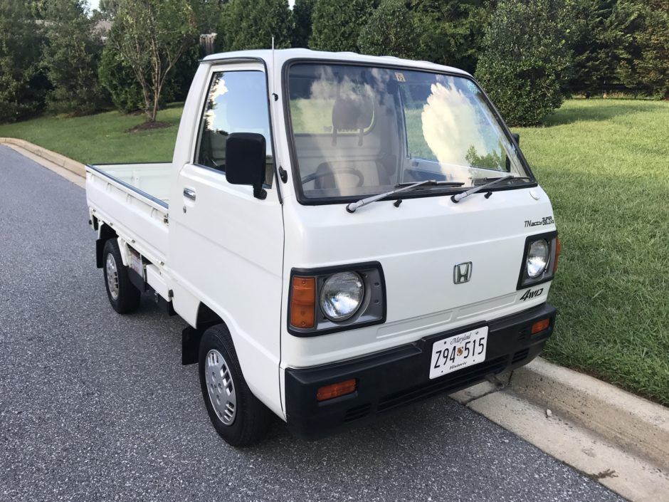 No Reserve: 1987 Honda Acty 4WD 5-Speed