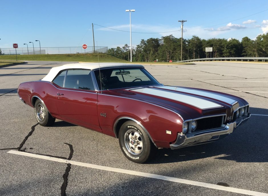 1969 Oldsmobile 442 Convertible 4-Speed