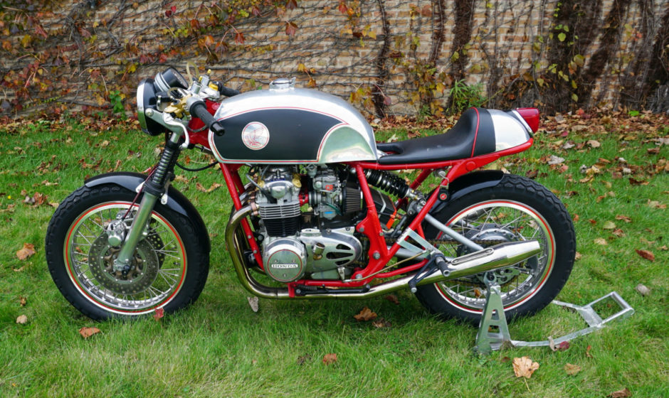 No Reserve: 1978 Honda CB550 “Cafe Overkill”