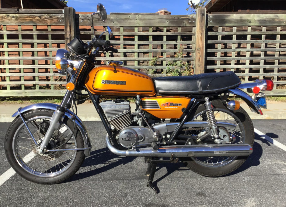 No Reserve: 1974 Suzuki GT250