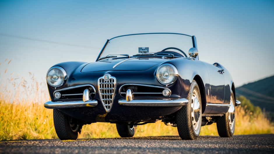 Restored 1956 Alfa Romeo Giulietta Spider