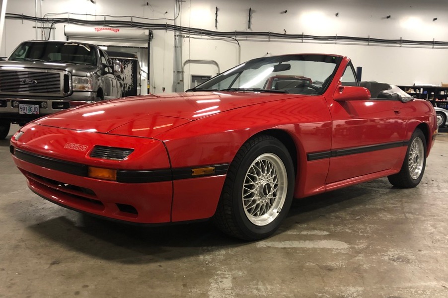 Turbocharged 1988 Mazda RX-7 Convertible 5-Speed