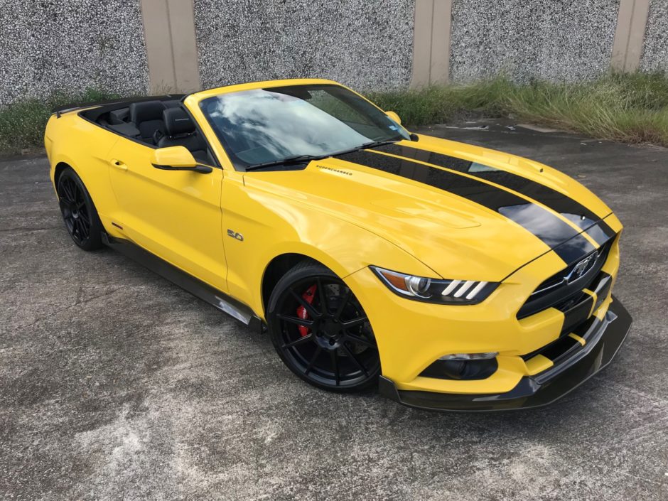 4,600-Mile 2015 Ford Mustang GT Convertible Hennessey HPE800