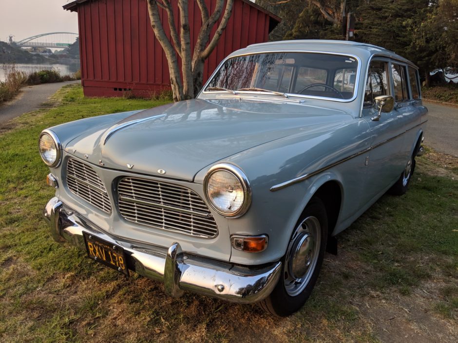 Black Plate 1966 Volvo 122S Wagon