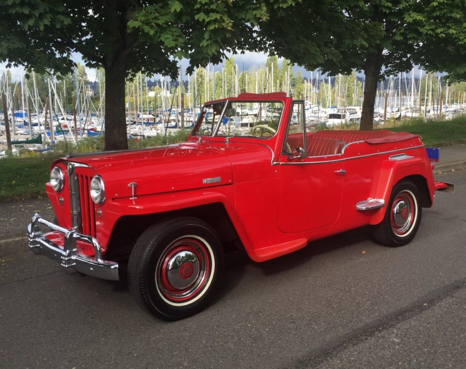 No Reserve: 1948 Willys Jeepster