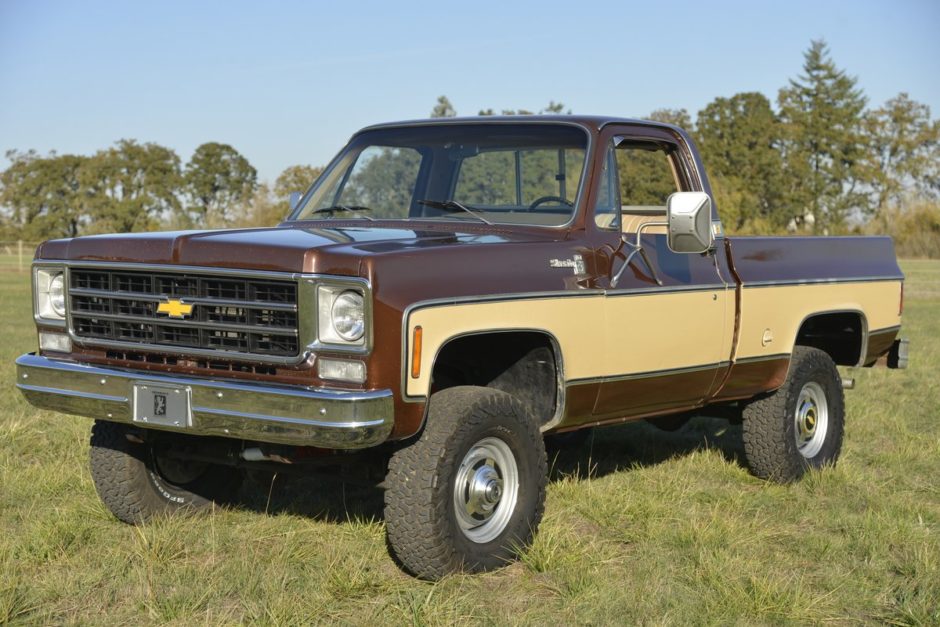 No Reserve: 1978 Chevrolet K10 4×4