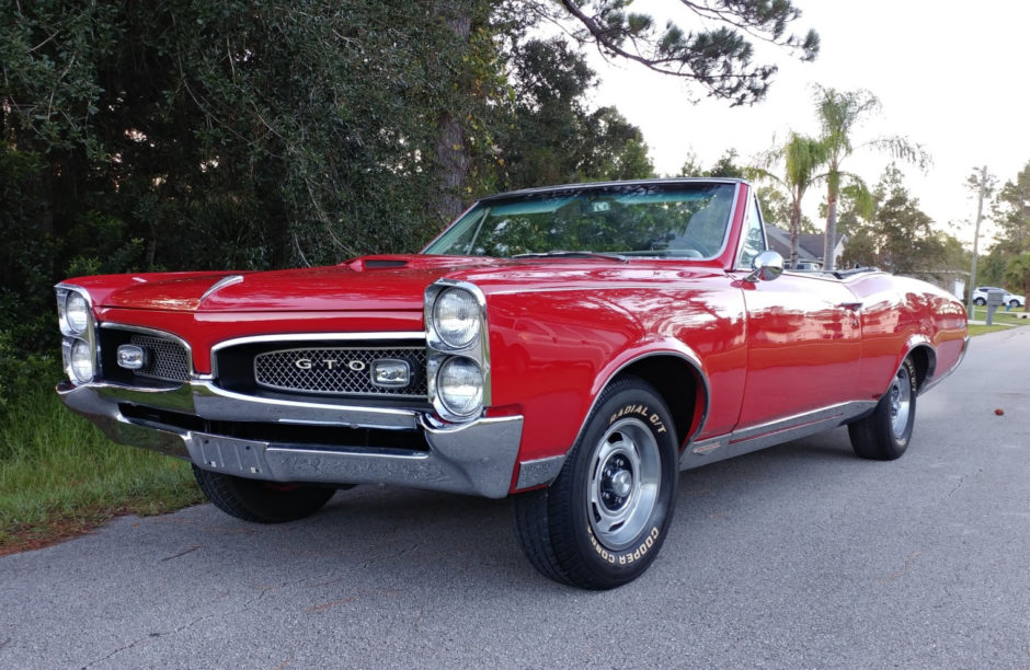 Single Family Owned 1967 Pontiac GTO Convertible 4-Speed