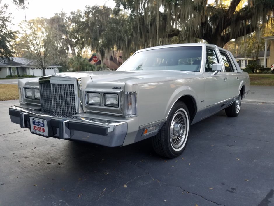 No Reserve: 12k-Mile 1986 Lincoln Town Car Cartier Edition