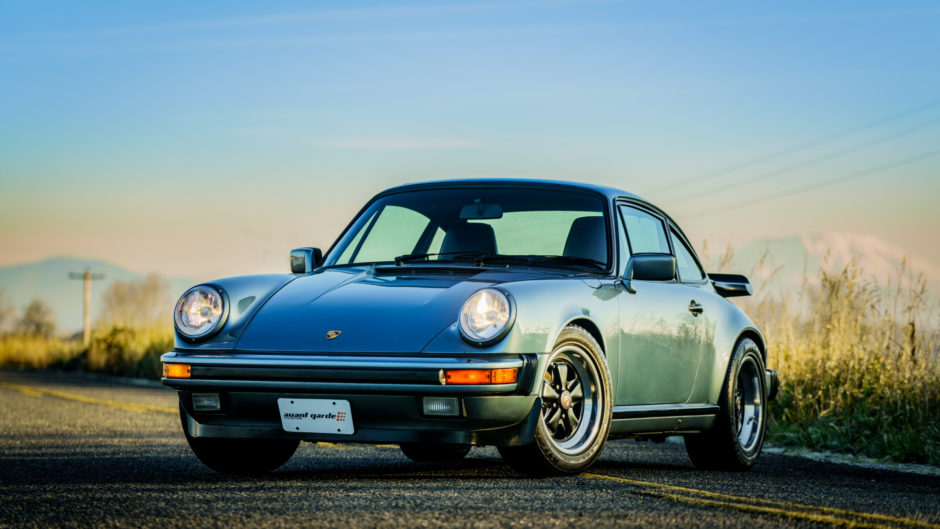 Slate Blue Metallic 1985 Porsche 911 Carrera Coupe